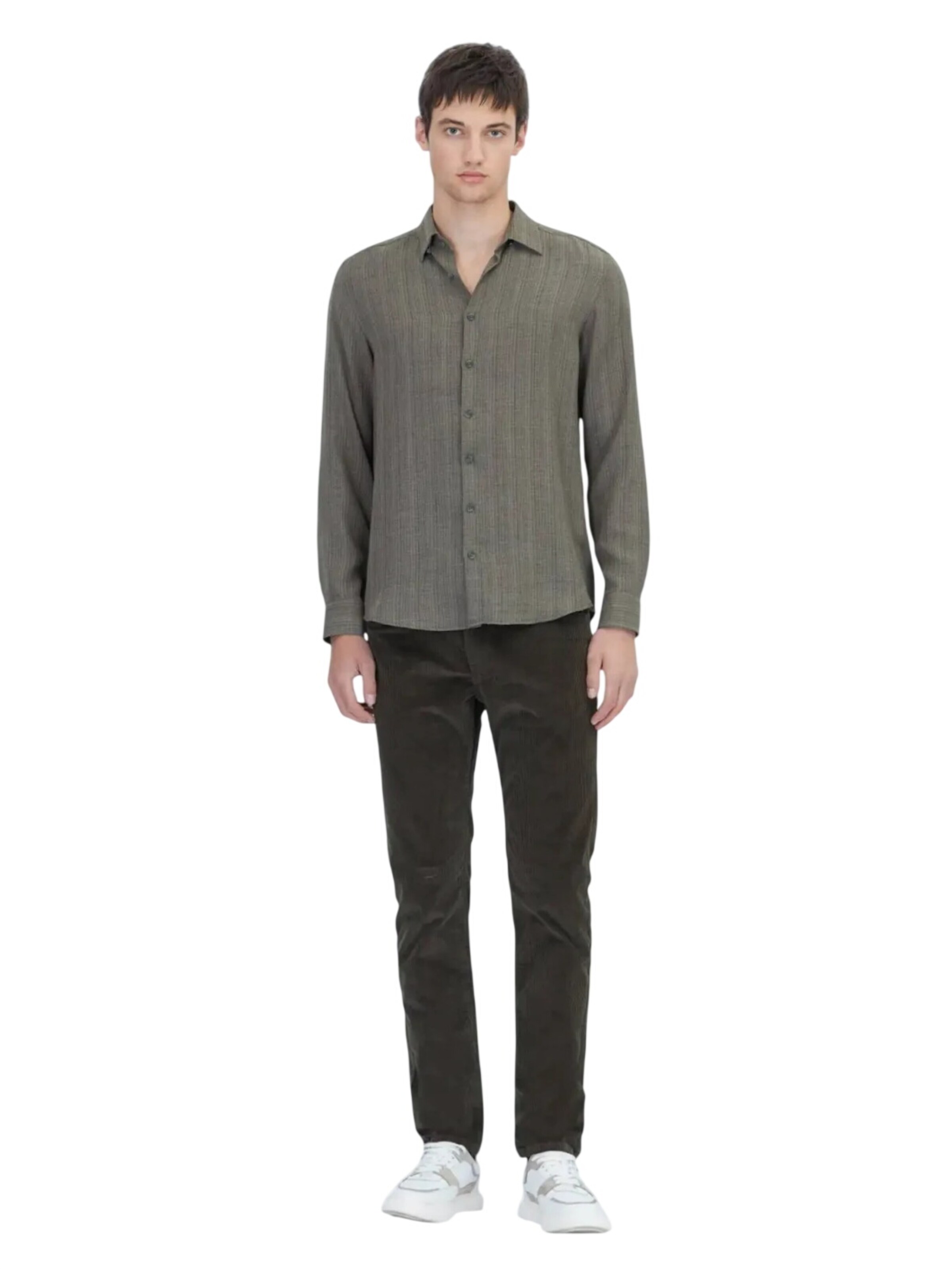 KİP Regular fit Button Up Shirt in Green