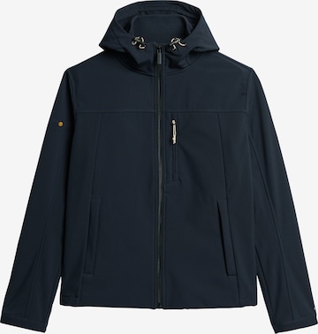 Superdry Outdoorjas in Blauw: voorkant