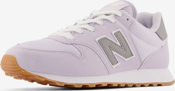 Baskets basses '500' new balance en violet