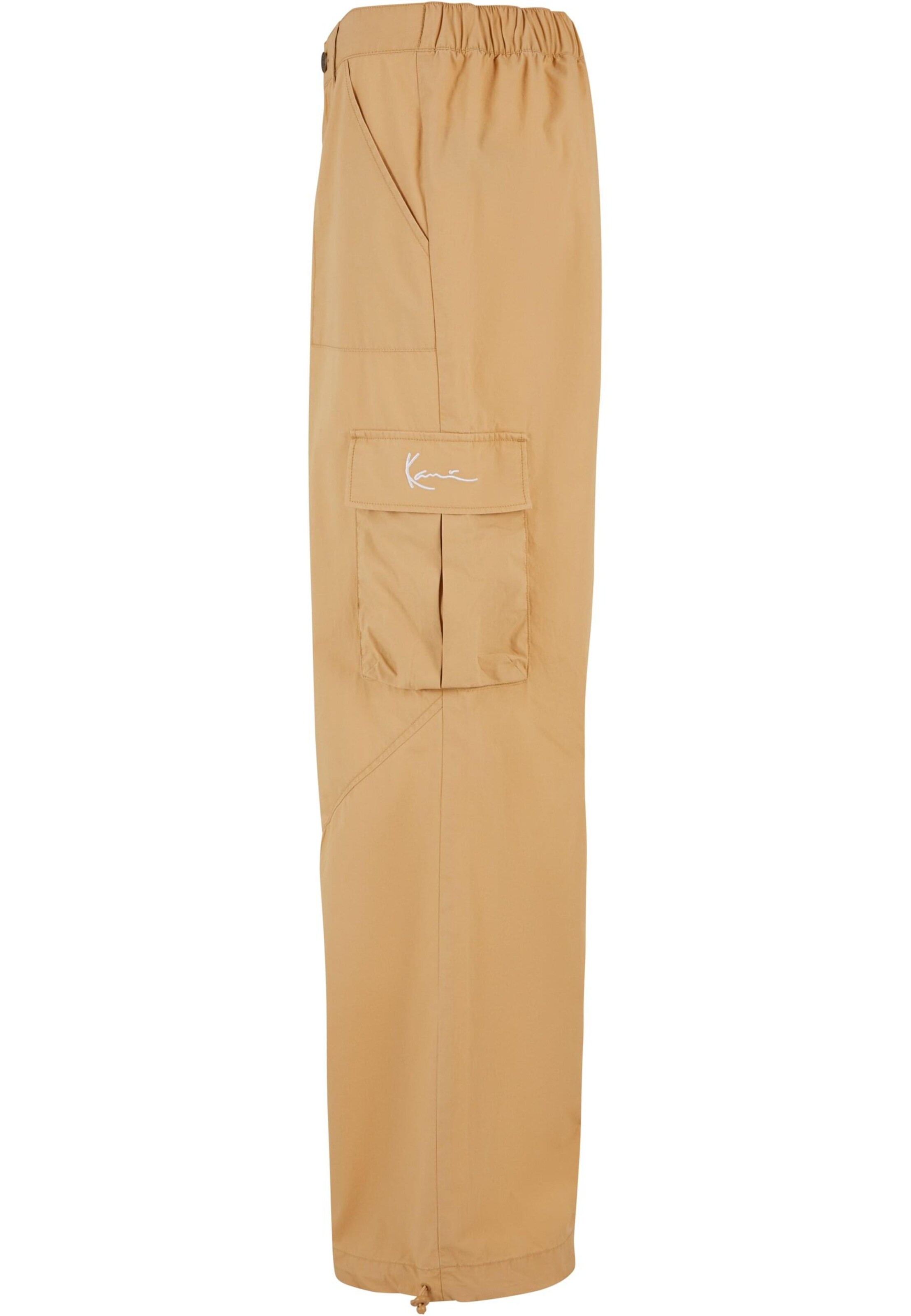Karl Kani Loose fit Cargo trousers in Beige