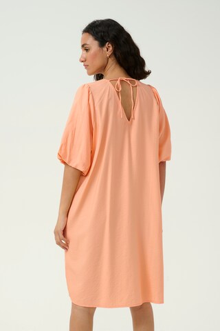 Robe 'Gabby' Kaffe en orange