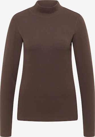 MUSTANG Shirt 'Faith' in Brown: front