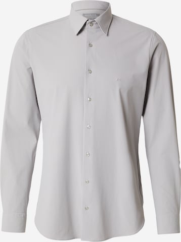 Michael Kors Slim fit Button Up Shirt in Grey: front
