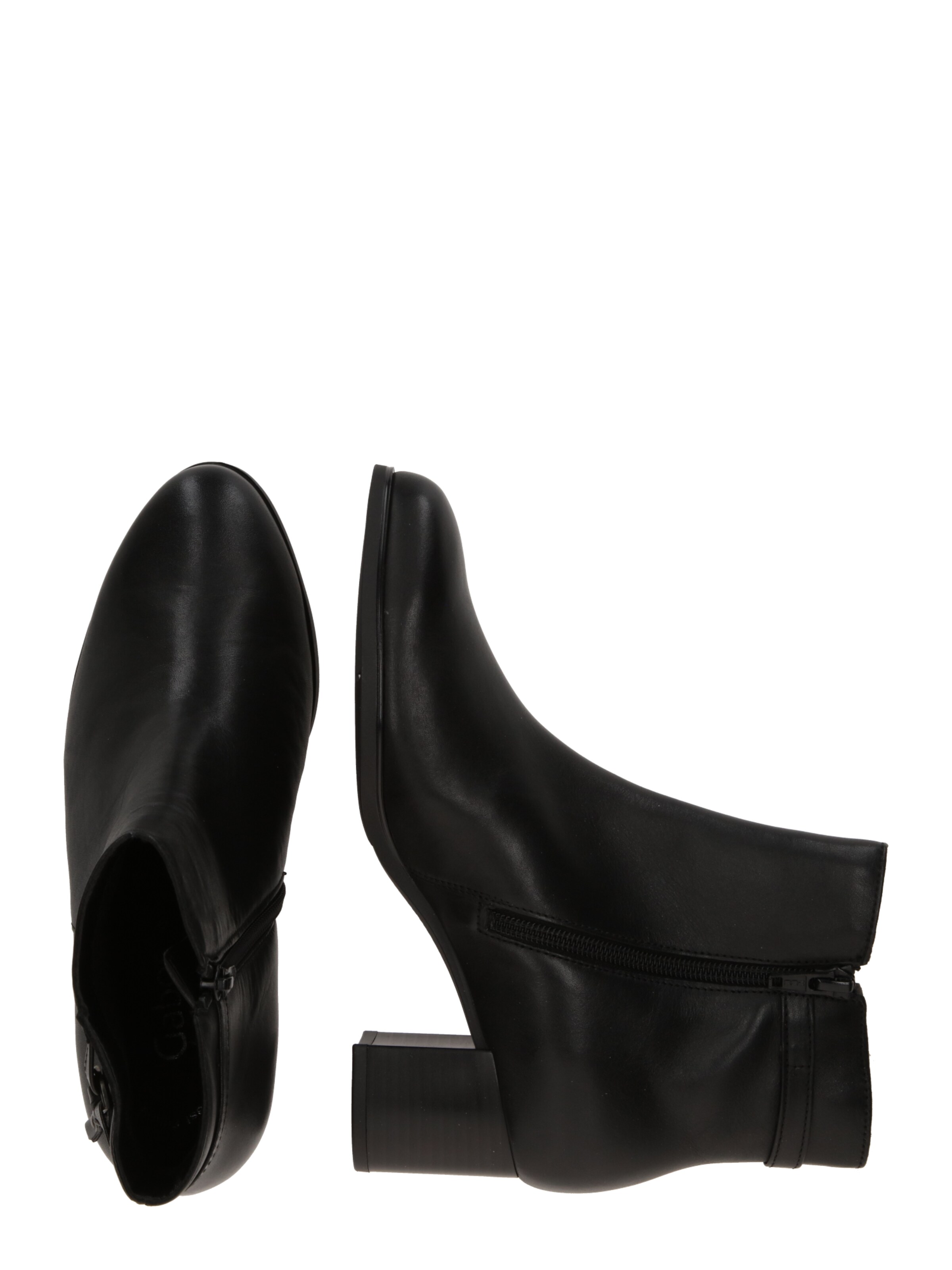 GABOR Botki w kolorze czarny