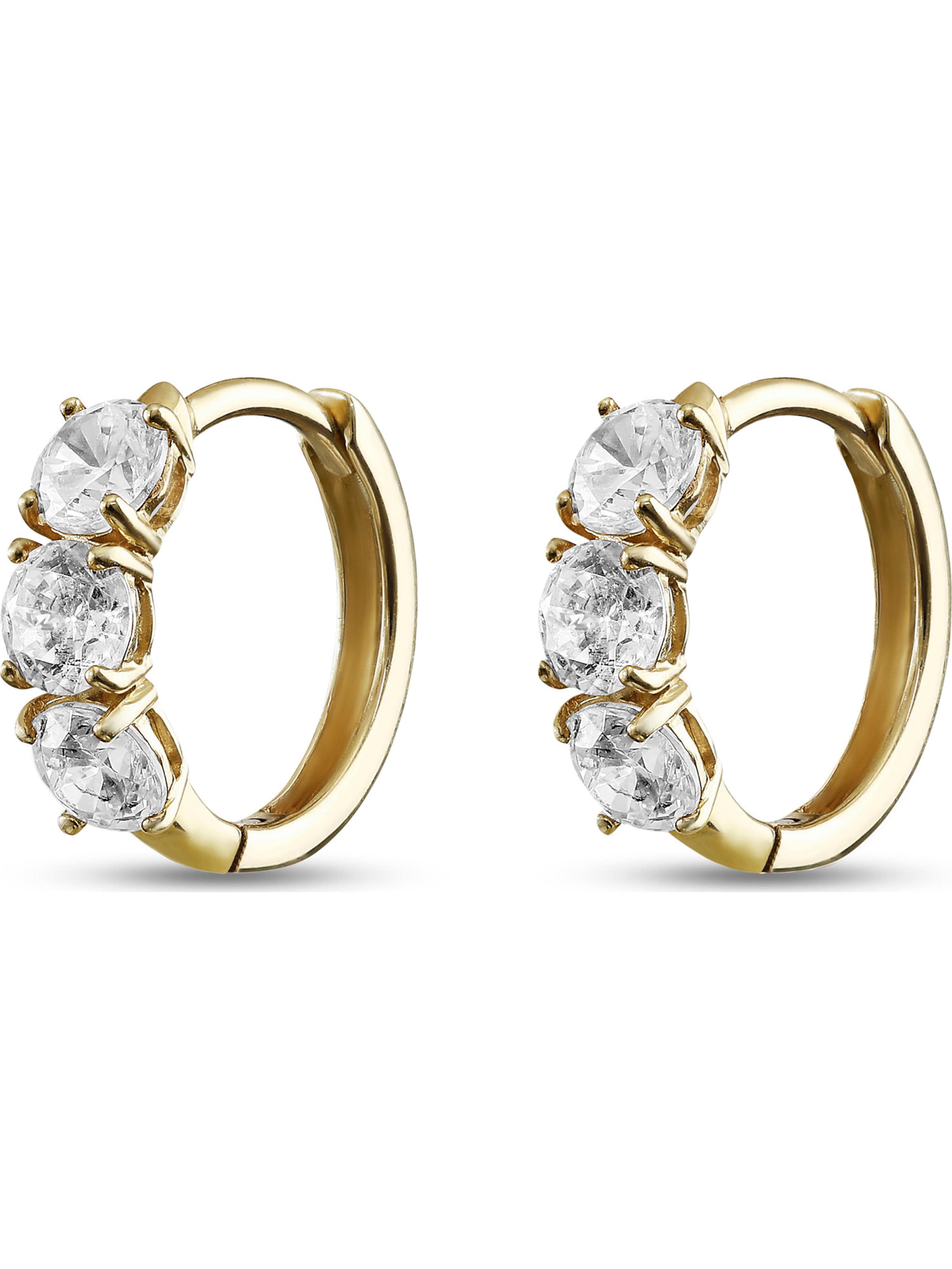 FAVS Ohrringe in Gelb: Vorderseite