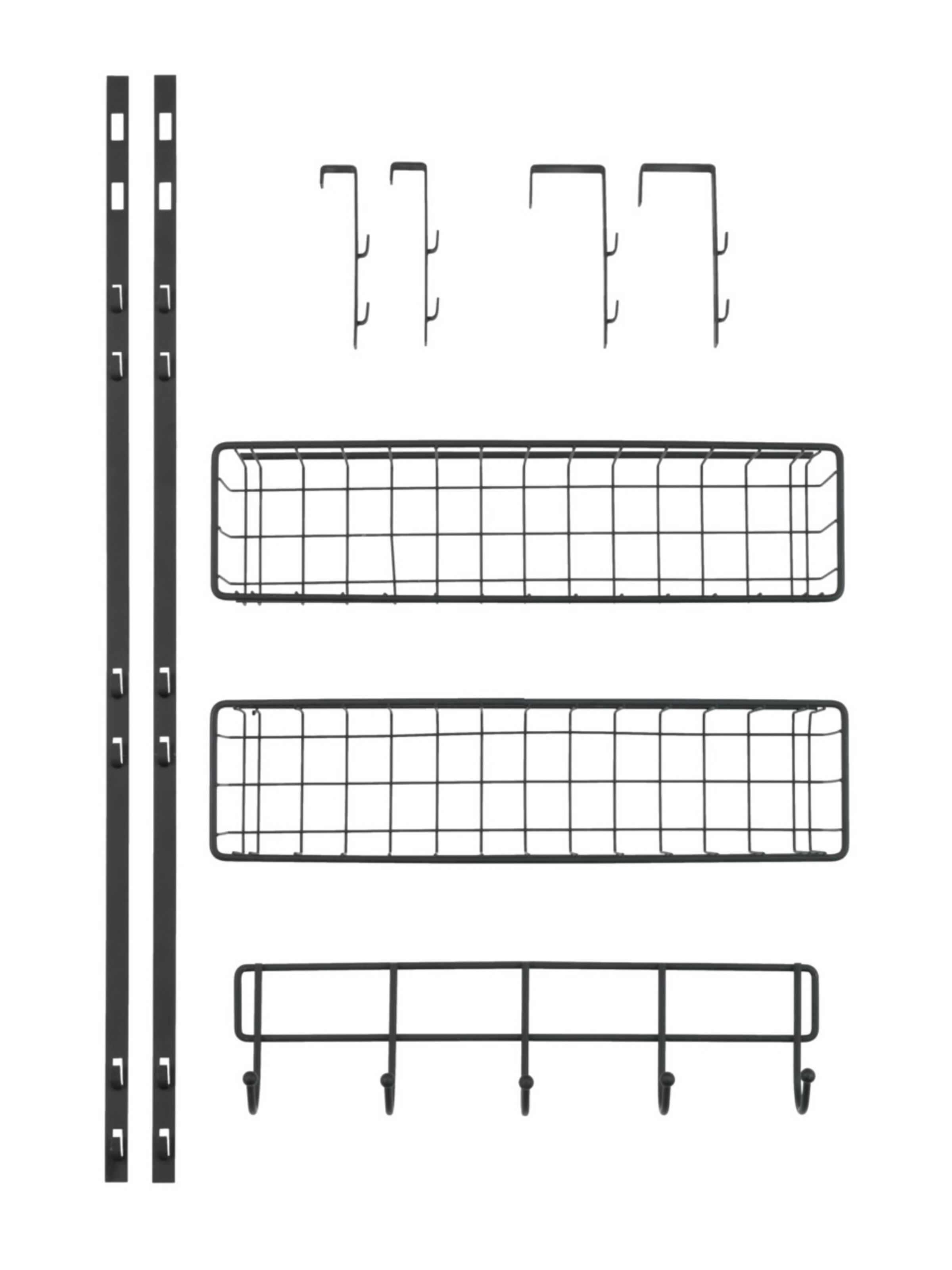 Wenko Shelf in Black