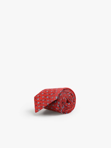 Scalpers Kravata 'Flower' - Červená
