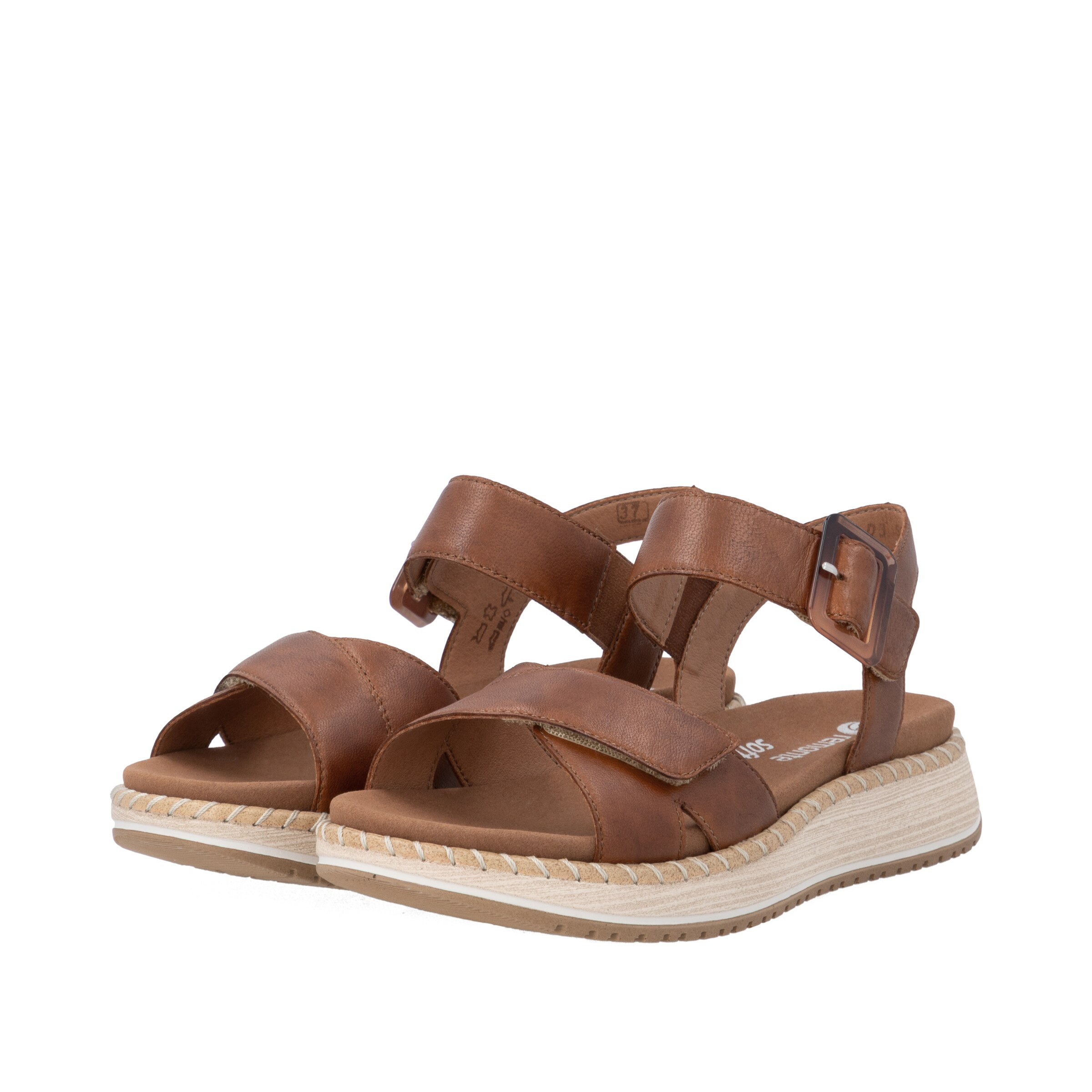 REMONTE Sandale in Braun