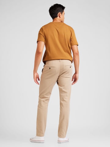 SELECTED HOMMESlimfit Chino hlače 'SLH175-MILES' - bež boja