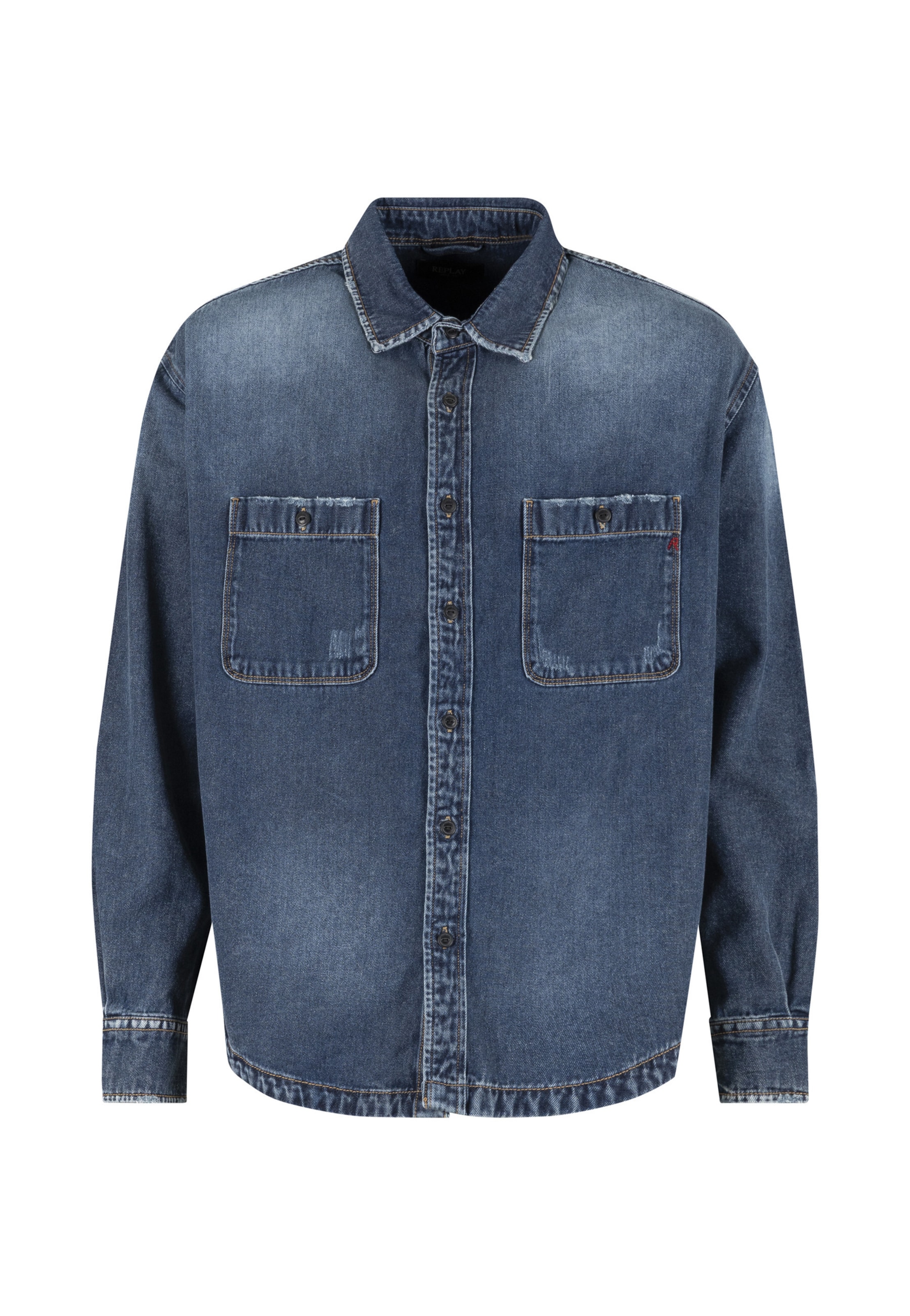 Giacca di mezza stagione di REPLAY in blu: frontale