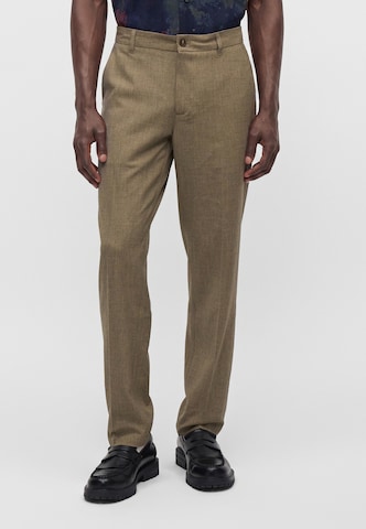 Les Deux - regular Pantalón de pinzas 'Como' en beige: frente