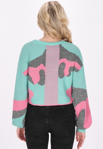 IZIA - Pullover em verde