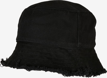 Flexfit Hat 'Open Edge' in Black: front