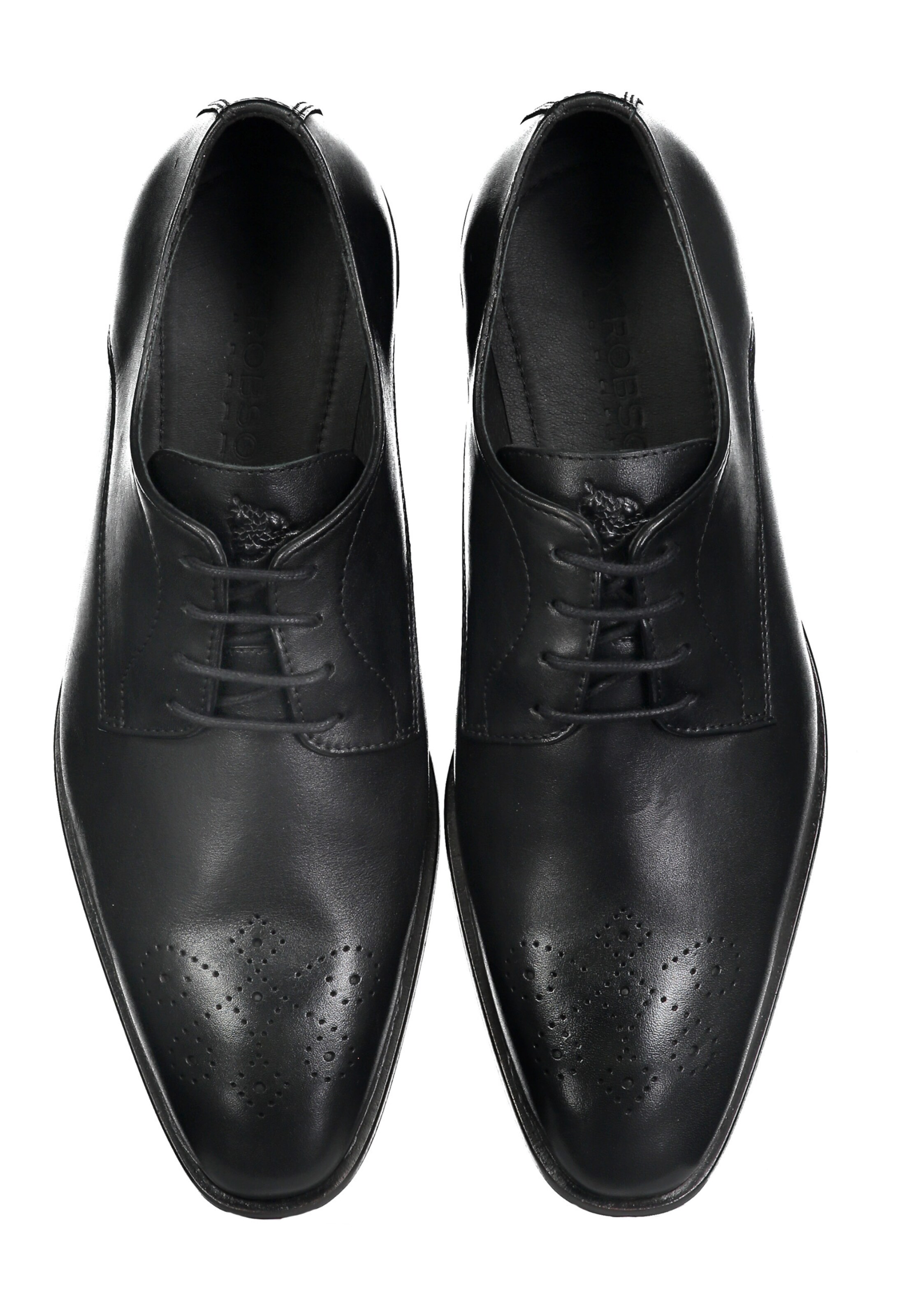 ROY ROBSON Schnürschuh in Schwarz