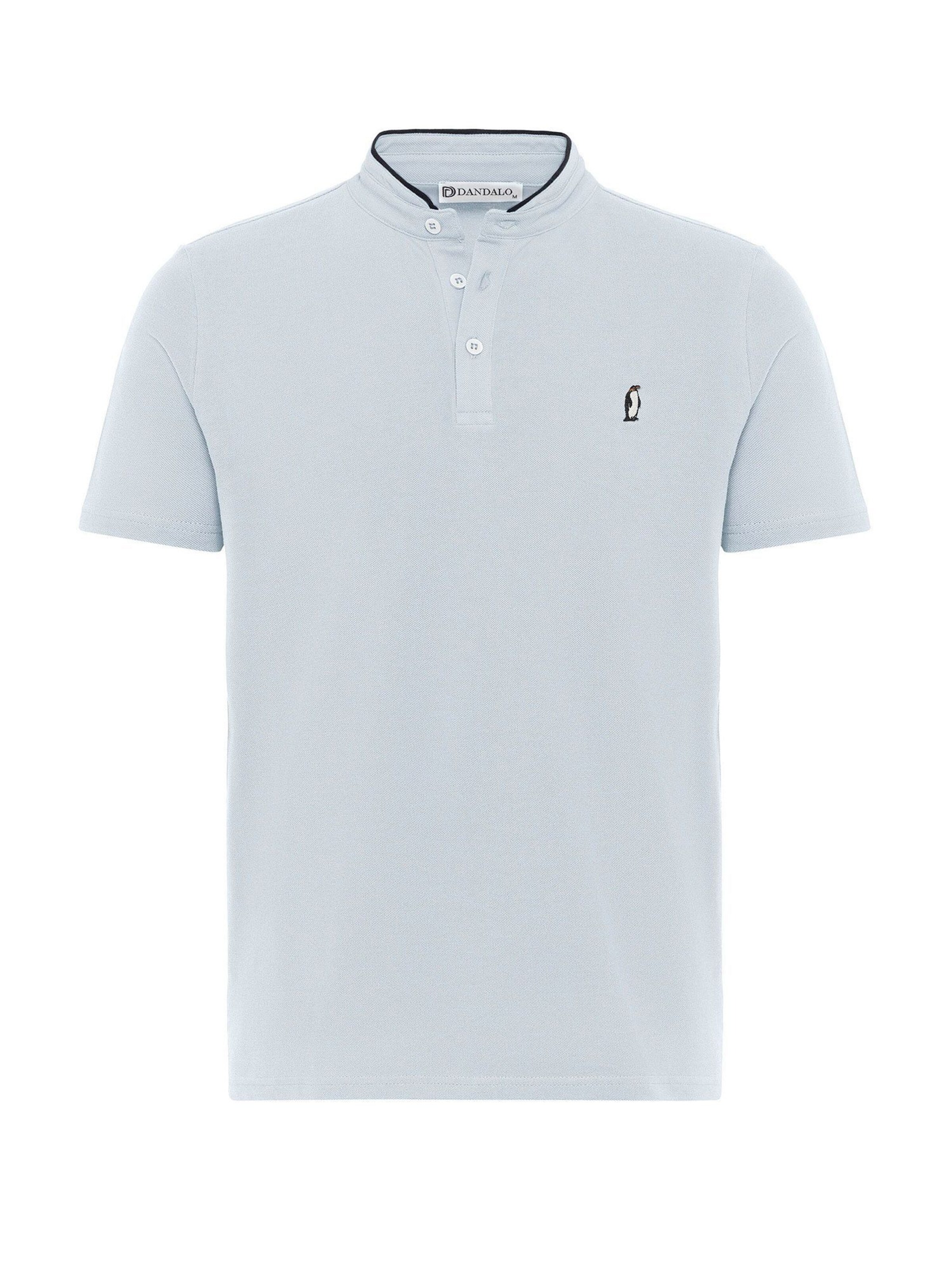 T-Shirt Dandalo en bleu : devant