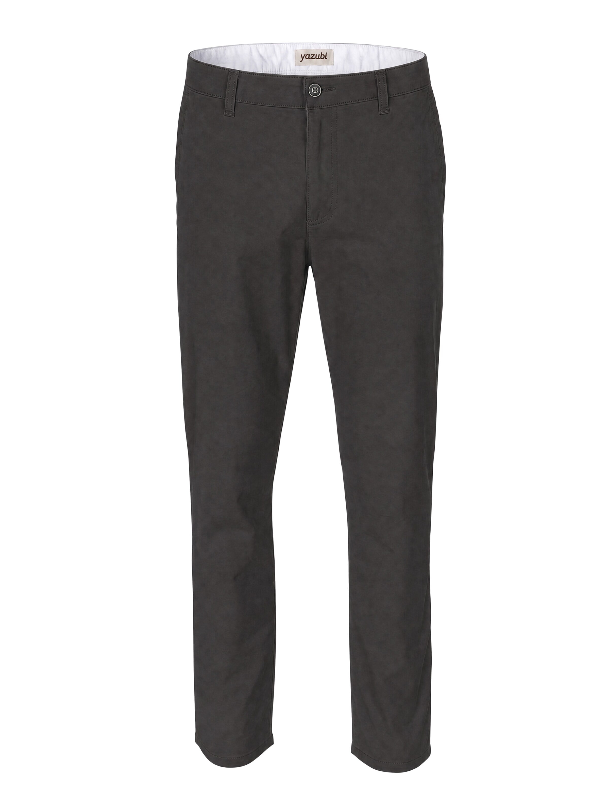 yazubi Slim fit Chino Pants 'Kyle' in Brown: front