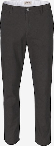 yazubi Chino Pants 'Kyle' in Brown: front