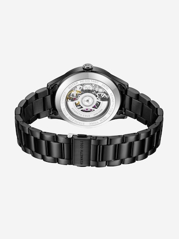 Kenneth Cole Analoog horloge 'Ashton' in Zwart