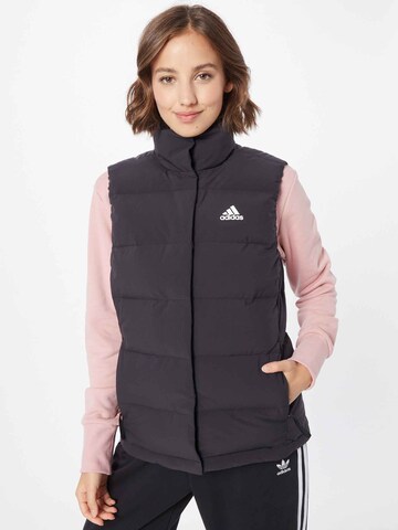 ADIDAS SPORTSWEAR Sports Vest 'Helionic' in Black: front