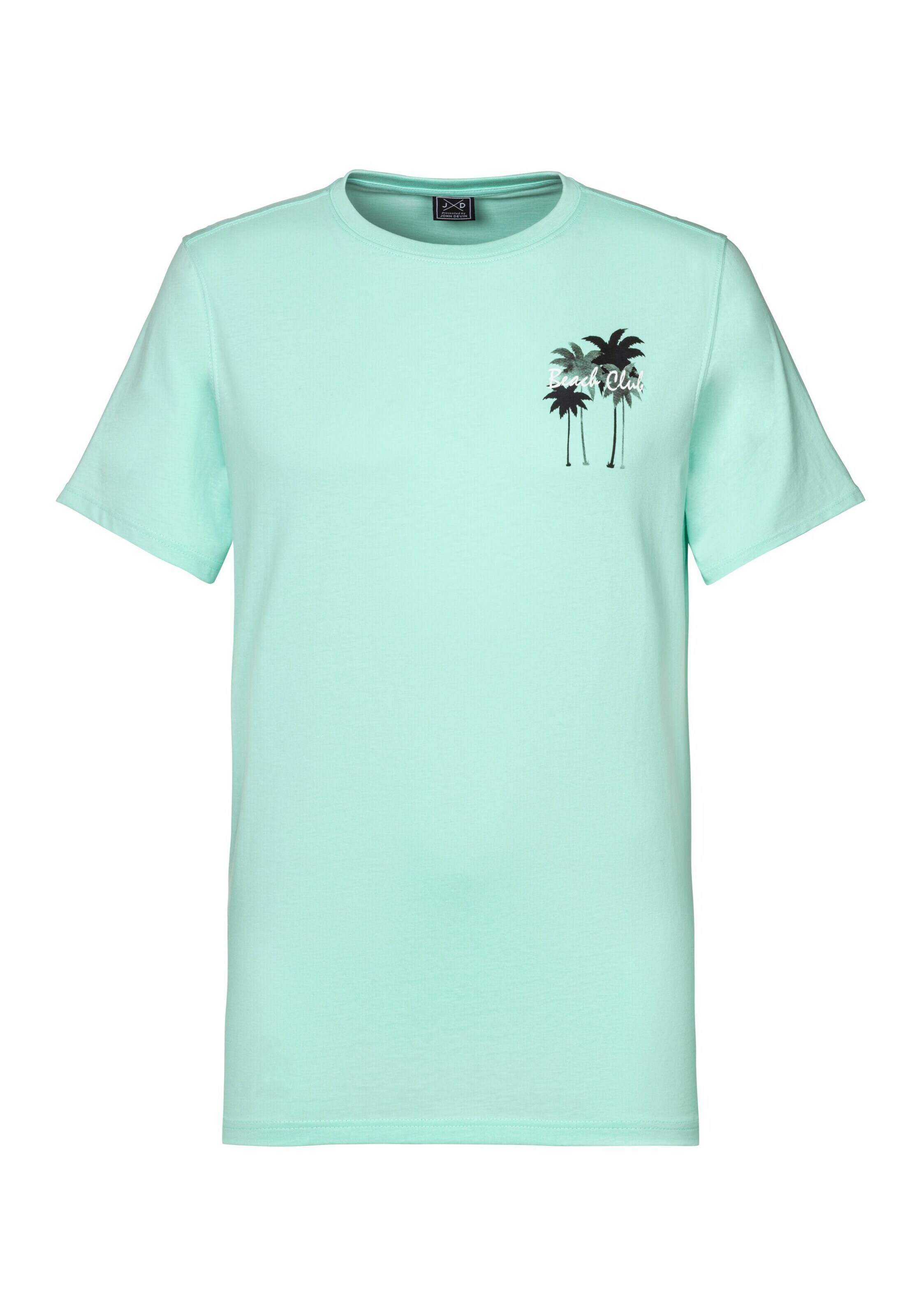 BEACH TIME Shirt in Green: front