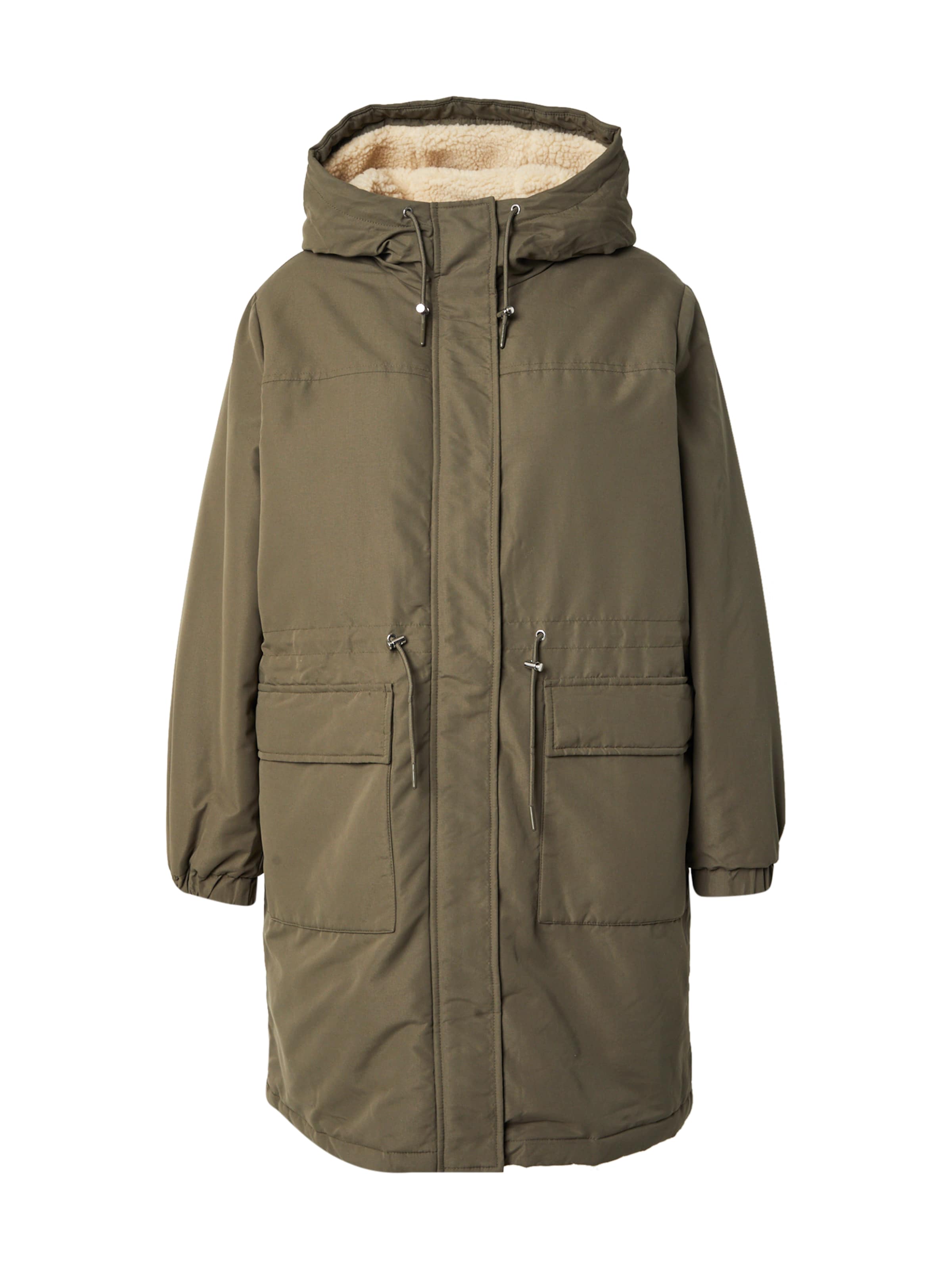 Vero Moda Curve Zimní parka – zelená: přední strana