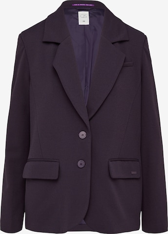 QS Blazer in Purple: front