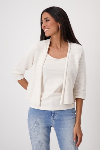 monari Strickjacke in Beige: Vorderseite