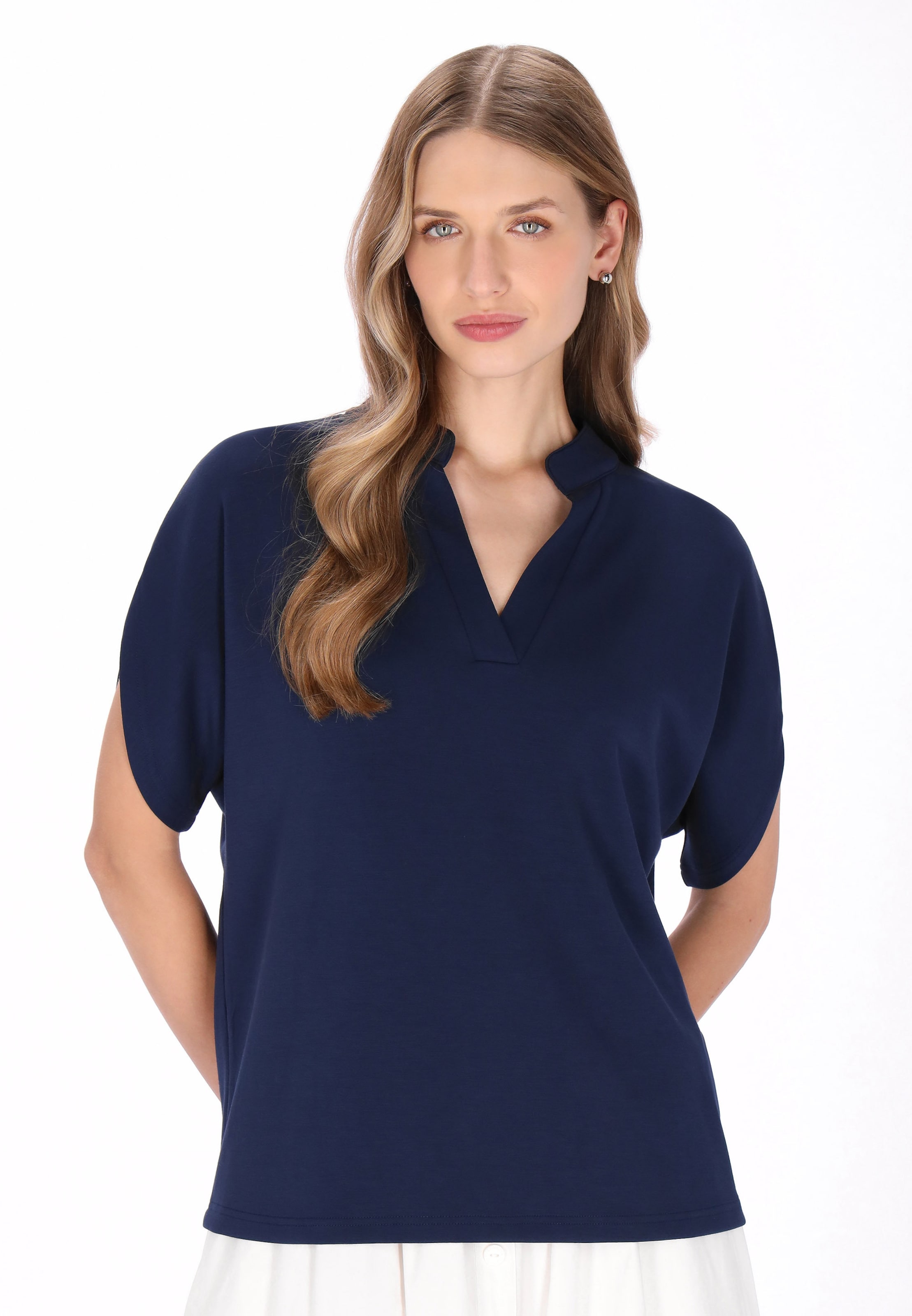 DreiMaster Klassik - Blusa en azul: frente