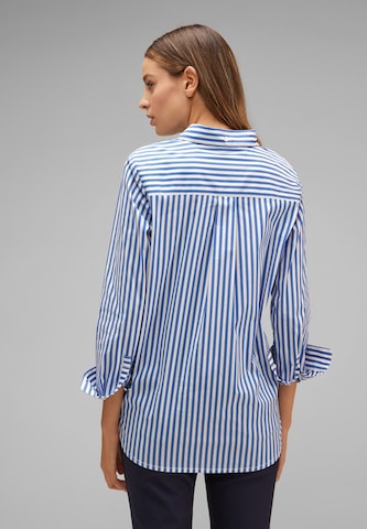 STREET ONE Bluse in Blau