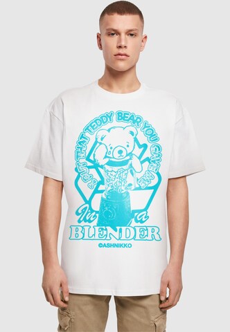 T-Shirt 'Ashnikko' Merchcode en blanc : devant