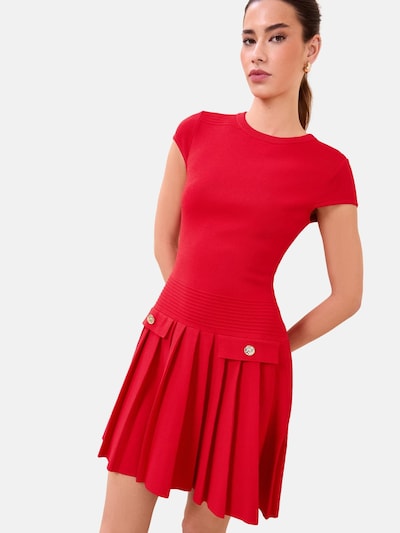 Lipsy Strickkleid in rot, Produktansicht