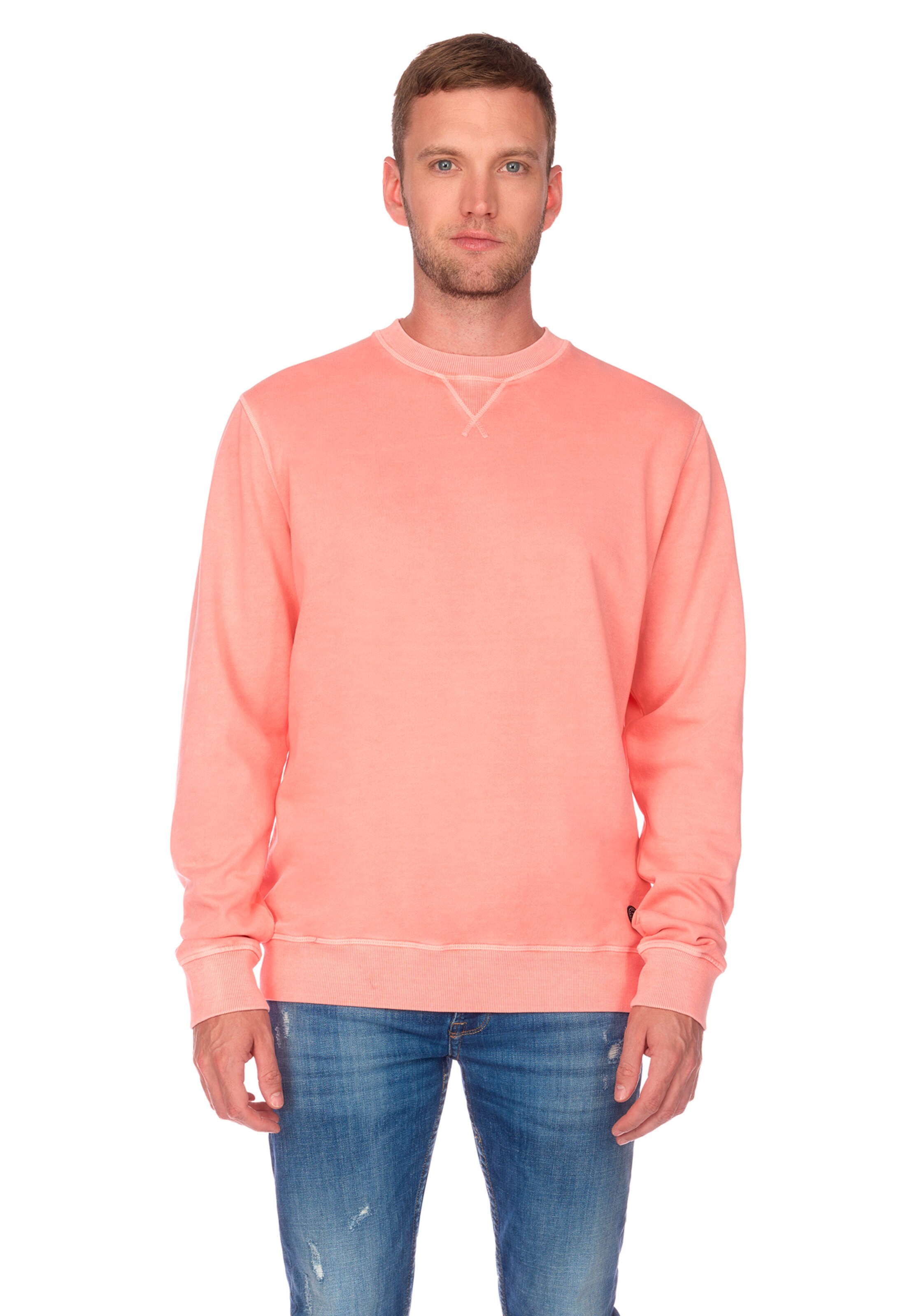 Sweat-shirt 'VAREL' Le Temps Des Cerises en orange : devant