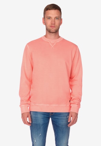 Le Temps Des Cerises Sweatshirt 'VAREL' in Orange: front