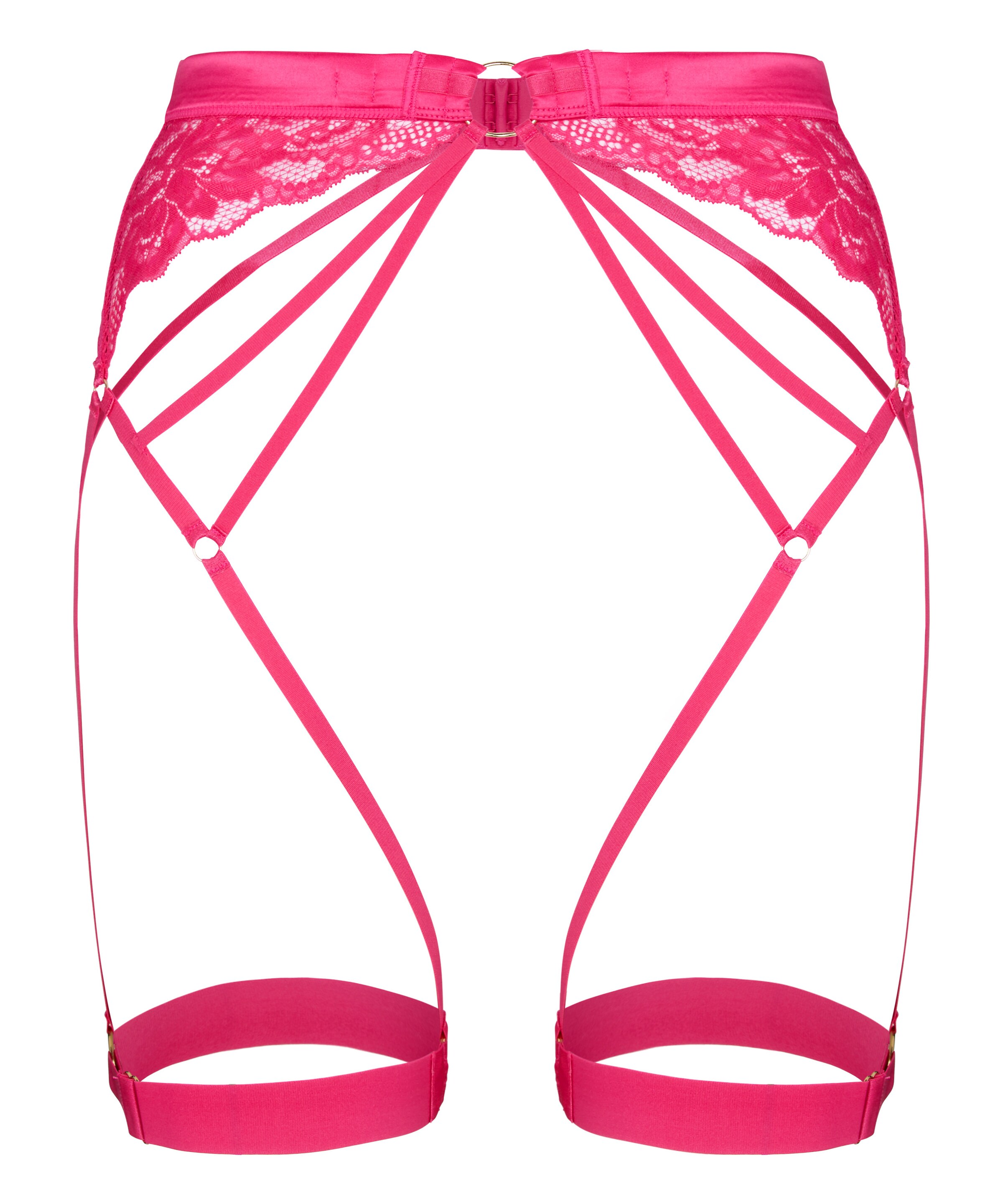 Hunkemöller Jarretels 'Emmeline' in Roze