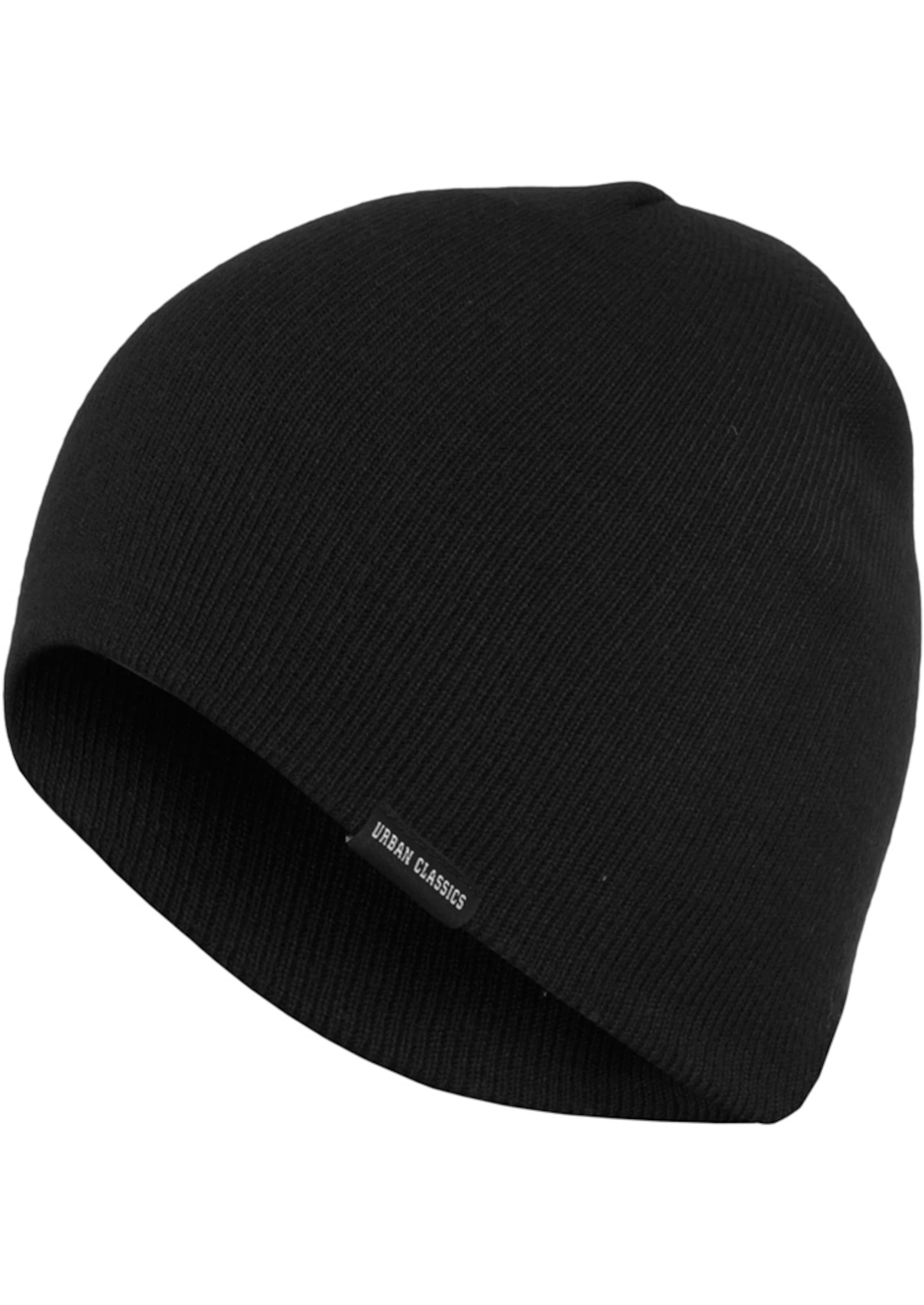 Urban Classics Beanie in Black: front