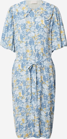 Robe-chemise 'Sarana' minus en bleu : devant