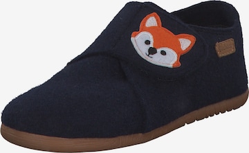 RICHTER Hausschuh in Blau: Vorderseite