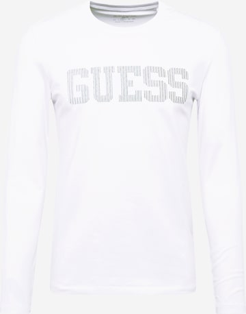 GUESS Shirt 'ERMAK' in White: front