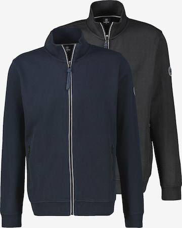 LERROS Sweatjacke 'Basic' in Mischfarben: Vorderseite