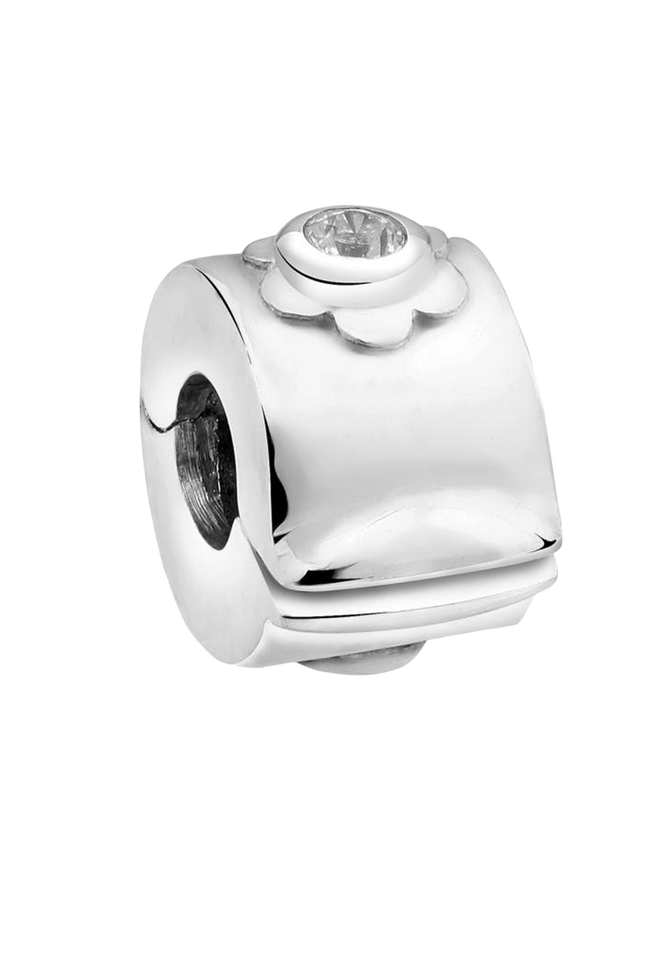 Pendentif ' Blume' Nenalina en argent : devant