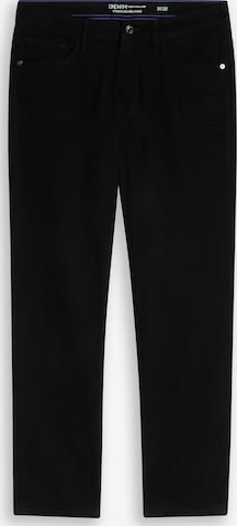 TOM TAILOR DENIMLoosefit Traperice 'WAYLEN' - crna boja: prednji dio