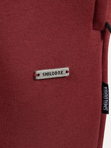 Smilodox Tapered Cedrik Casual Classic Pants in Rot
