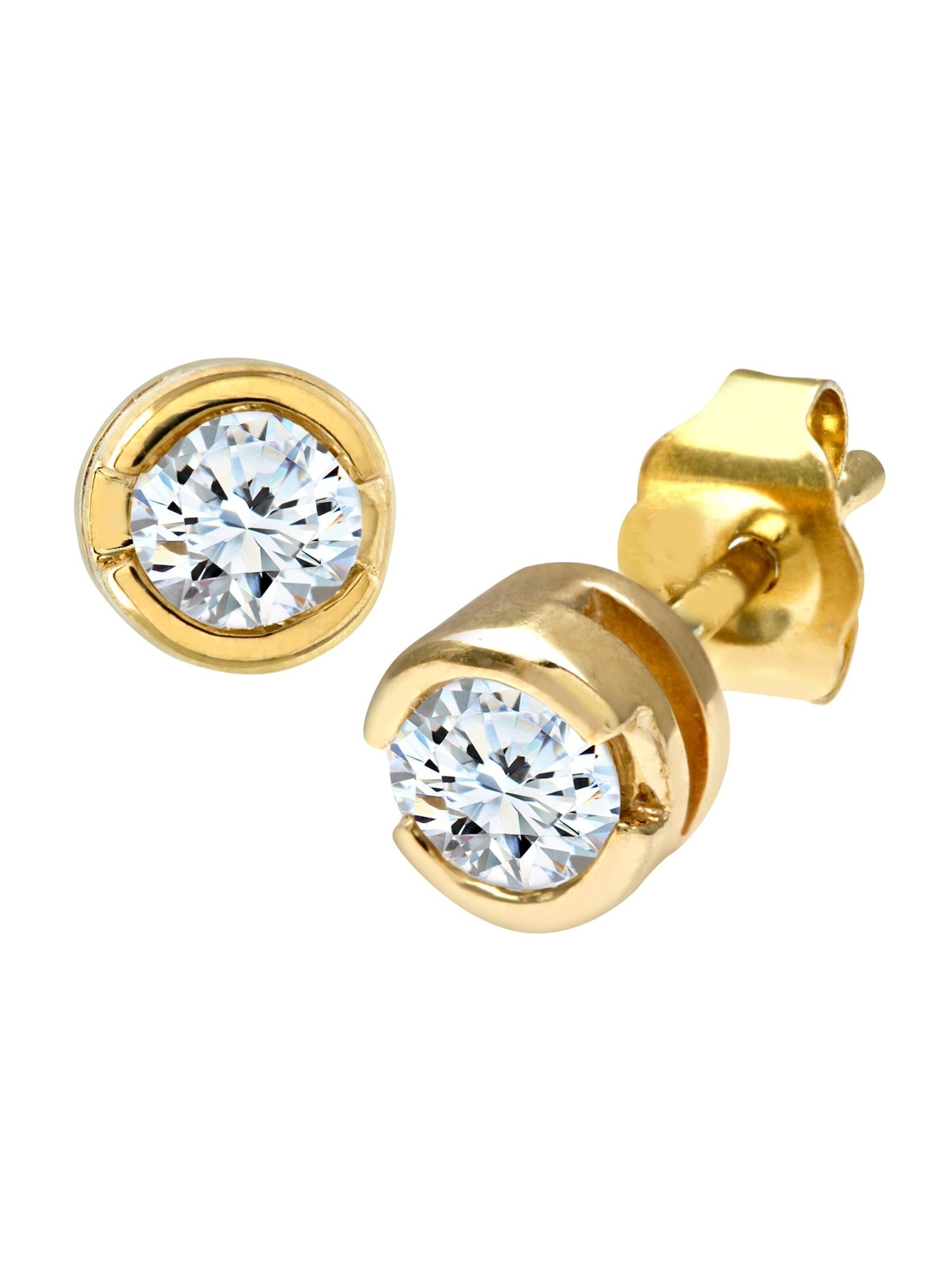 DIAMANT LETERNEL Earrings in Yellow: front
