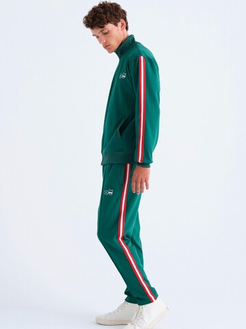 Rockupy Zip-Up Hoodie 'Squick' in Green