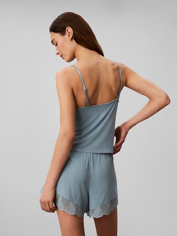 Calvin Klein Pyjamahose in Blau