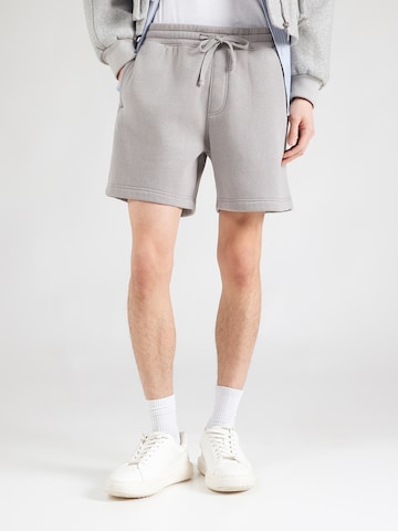 HOLLISTER Baggy Παντελόνι σε γκρι: μπροστά