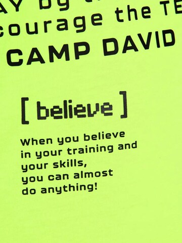 T-Shirt CAMP DAVID en vert