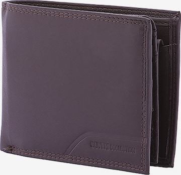 Enrico Coveri Wallet in Brown: front