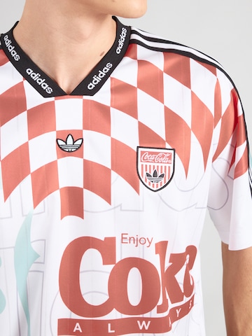 ADIDAS ORIGINALS Shirt 'Coca Cola Classic' in White