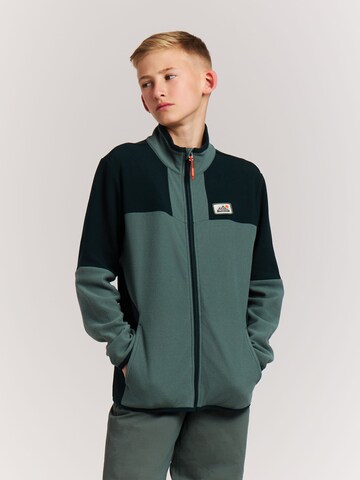 PROTEST Fleece jas 'PRTMendo JR' in Groen